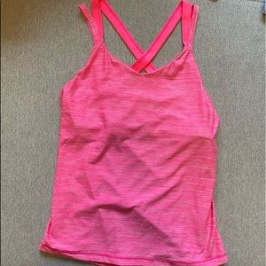 Danskin Pink Workout Tank, Size: S